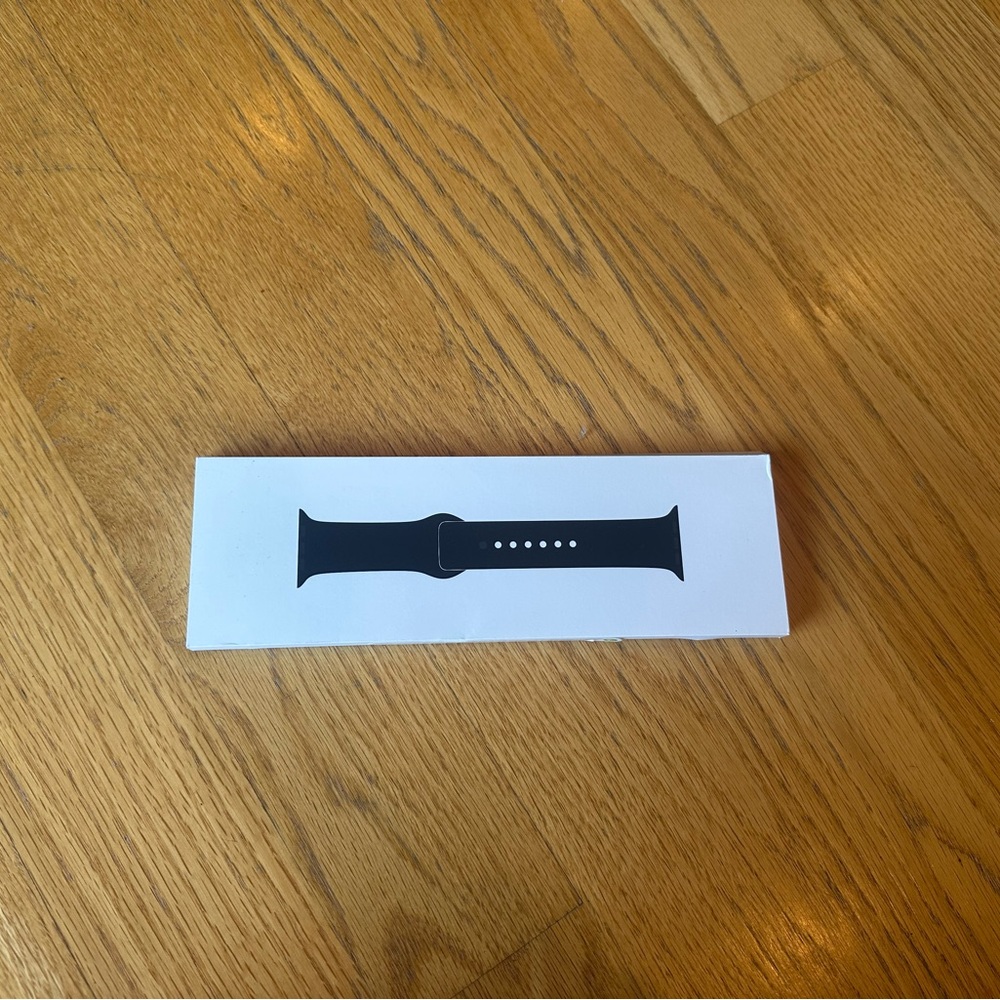 Apple Midnight Silicone Watch Strap size S/M 42mm